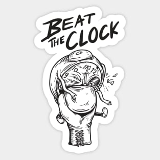 Beat the Clock Sticker